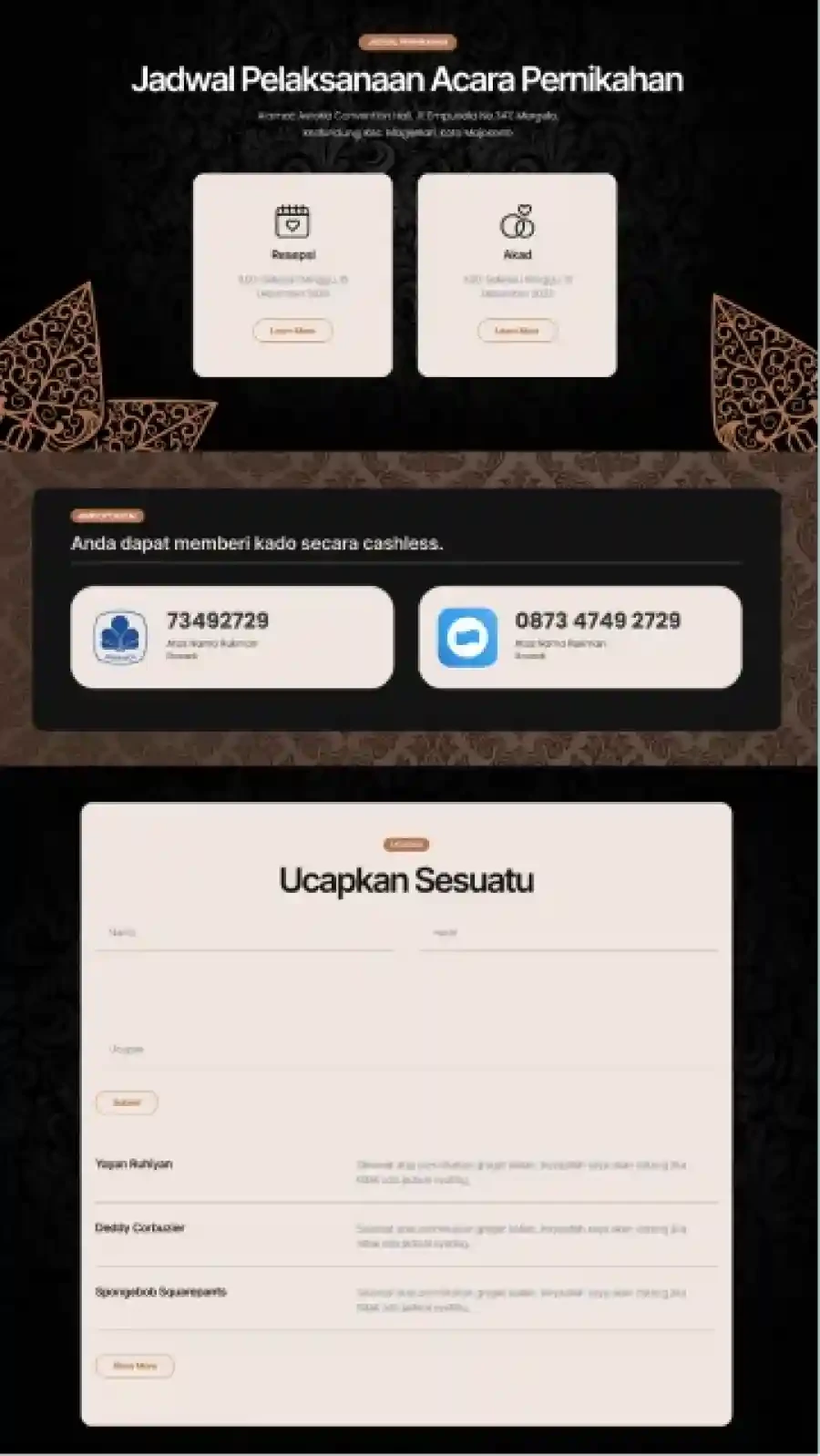 Banner Minvitee - Undangan Digital